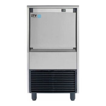 Máquina de hielo de cubito XL de 48 g, de 37 a 108 kg al día
