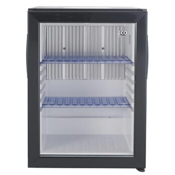 Minibar de absorción con puerta de cristal
