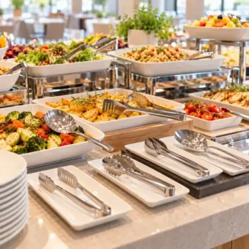 Utensilios de servicio para buffet