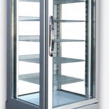 Armario expositor de pastelería y heladería de 1 a 4 caras de cristal, de 460 a 900 mm