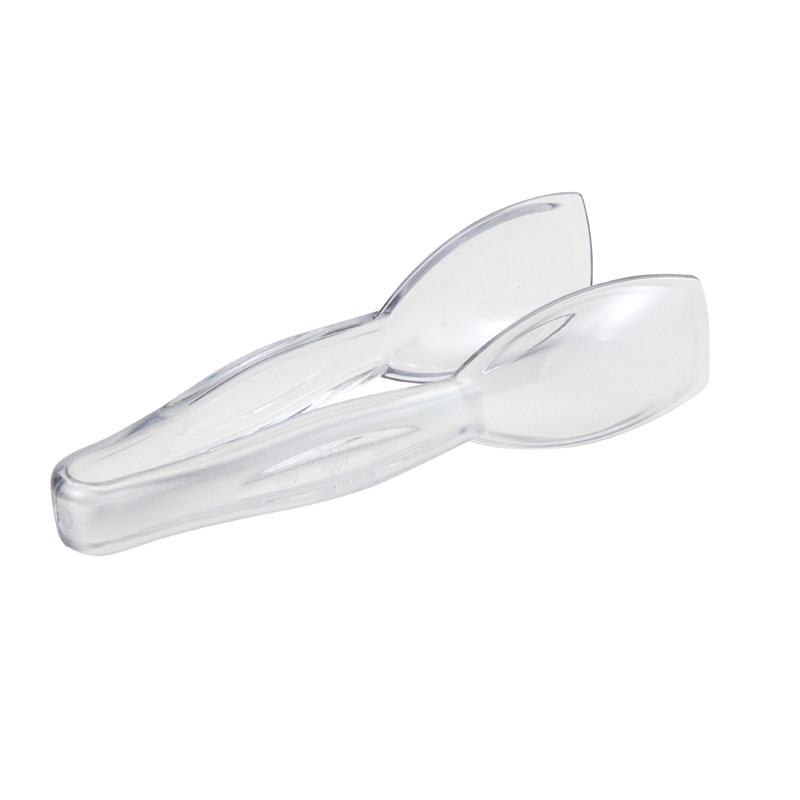 Pinza de agarre fácil de policarbonato, 15 cm de largo transparente
