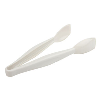 Pinza de agarre fácil de policarbonato, 24 cm de largo blanco