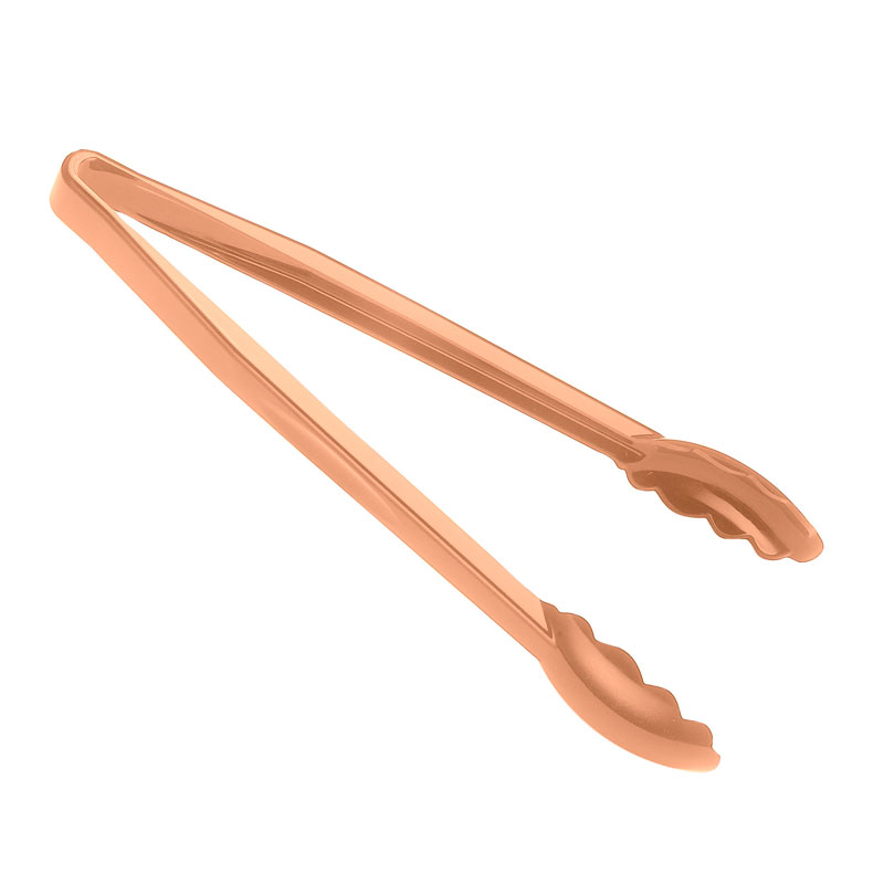 Pinza festoneada de policarbonato, 30,5 cm de largo beige