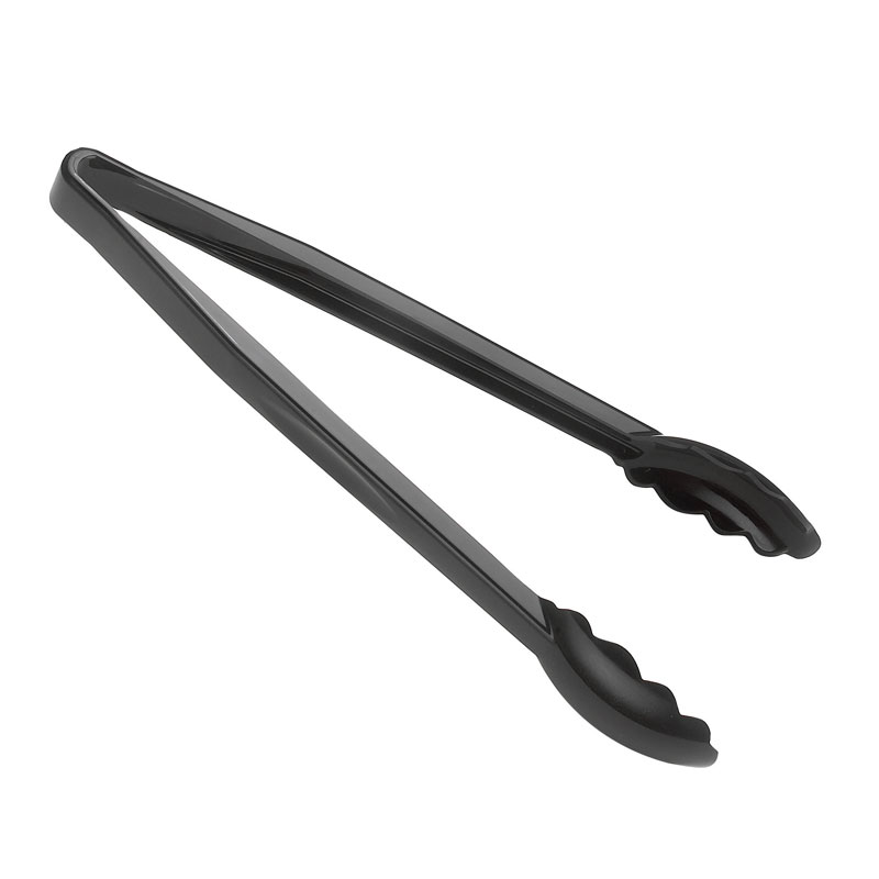 Pinza festoneada de policarbonato, 30,5 cm de largo negro