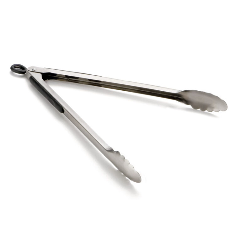 Pinça ergonómica em aço inoxidável, 35,5 cm — Caixa de 12 unidades