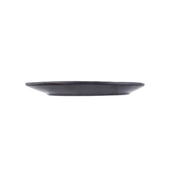 Plato de melamina, 17,5 x 15 x 2 cm, marrón cobrizo