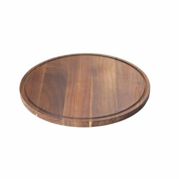 Plato redondo para tartas de madera de acacia, 1,5 x 31,5 cm Ø