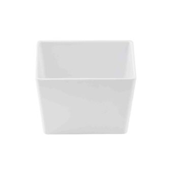 Recipiente de melamina de lados rectos, 1,5 L, 16 x 11 x 12,5 cm