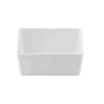 Recipiente de melamina de lados rectos, 1 L, 16 x 11 x 7,5 cm