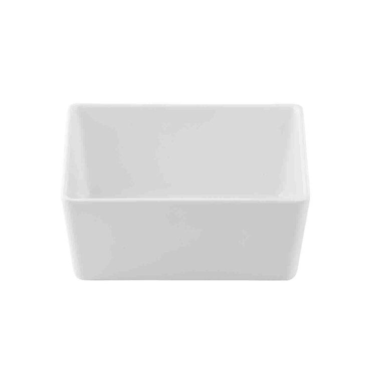 Recipiente de melamina de lados rectos, 1 L, 16 x 11 x 7,5 cm — Caja de 6 unidades
