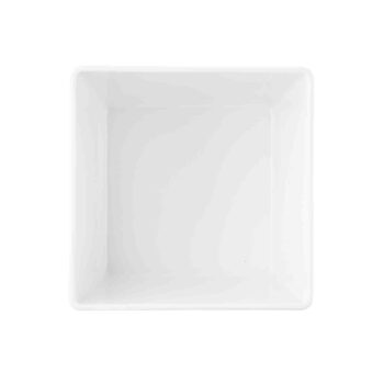 Recipiente de melamina de lados rectos, 2,5 L, 16 x 16 x 12,5 cm