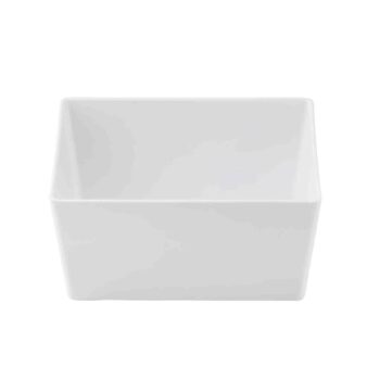 Recipiente de melamina de lados rectos, 4 L, 24 x 16 x 12,5 cm