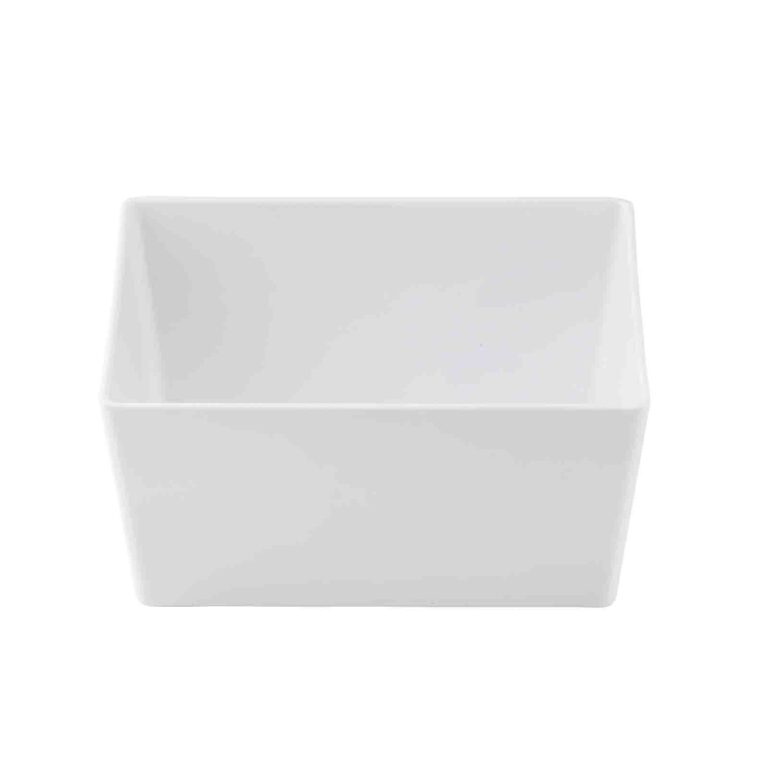 Recipiente de melamina de lados rectos, 4 L, 24 x 16 x 12,5 cm — Caja de 4 unidades