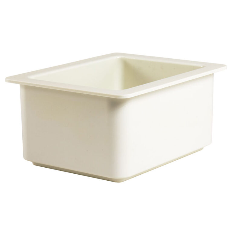 Recipiente refrigerado GN 1/2 de ABS con núcleo de gel refrigerante no tóxico, 26,5 x 32,5 x 15 cm