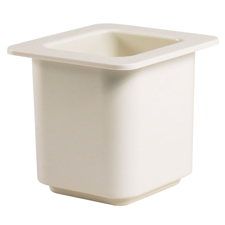 Recipiente refrigerado GN 1/6 de ABS con núcleo de gel refrigerante no tóxico, 17,6 x 16,2 x 15 cm