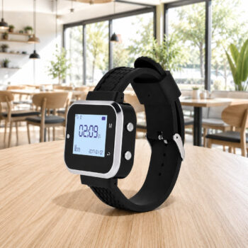 Reloj receptor inalámbrico para camareros