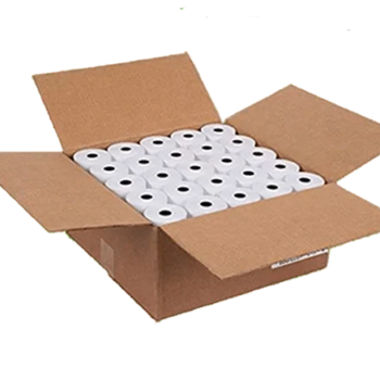 Papel térmico de 57 x 40 mm, caja de 100 rollos