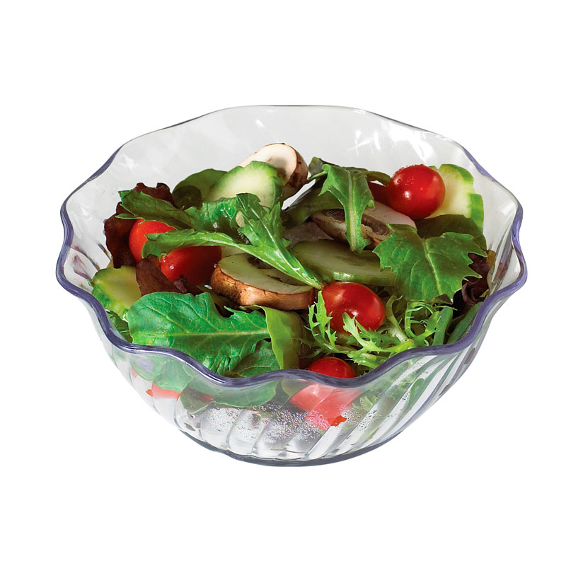 Bol remolino Cambro Camwear de policarbonato, 384 ml transparente