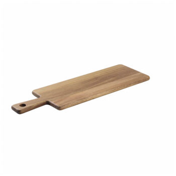 Tabla pala de madera de acacia, 56 x 20 x 2 cm