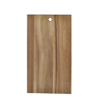 Tabla rectangular de madera de acacia, 46 x 30 x 2 cm