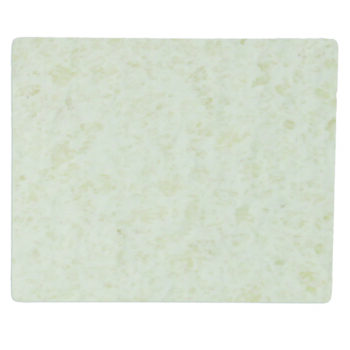 Tabla rectangular de melamina, 32,5 x 26,5 x 1 cm blanco marmol