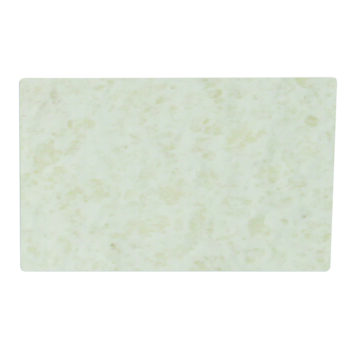 Tabla rectangular de melamina, 53 x 32,5 x 1 cm blanco marmol