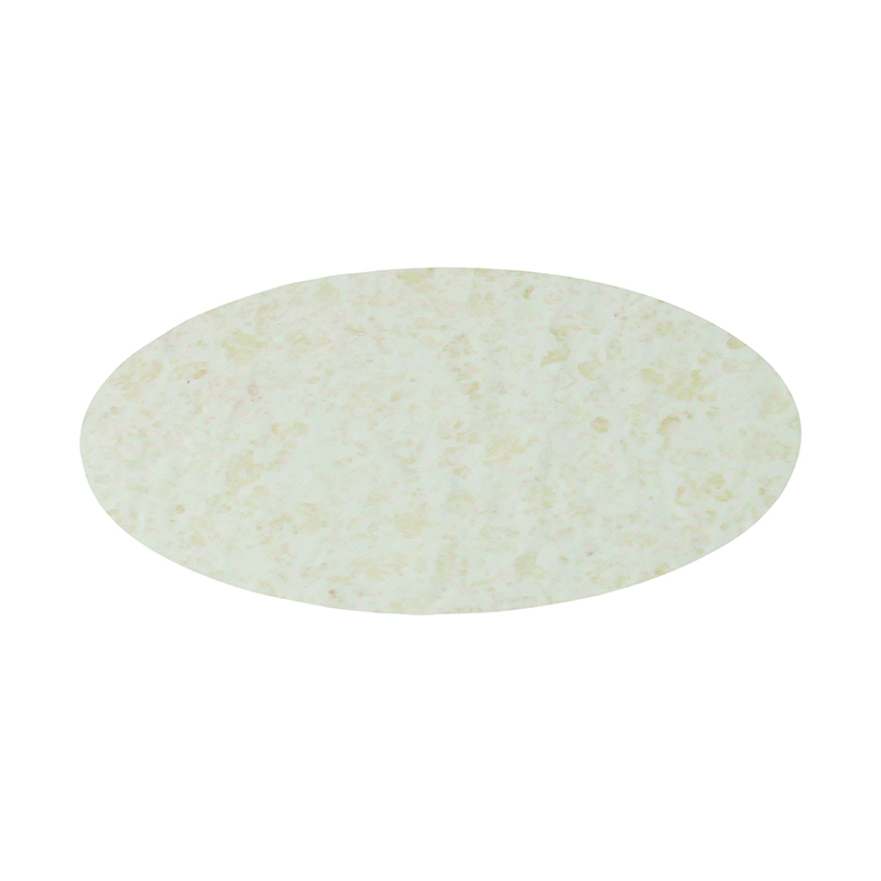 Tabla redonda de melamina, 30,5 x 30,5 x 1,5 cm blanco marmol