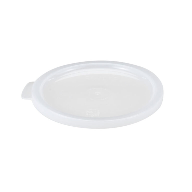 Tapa blanca para tarro transparente de 1,1 L — Caja de 12 unidades