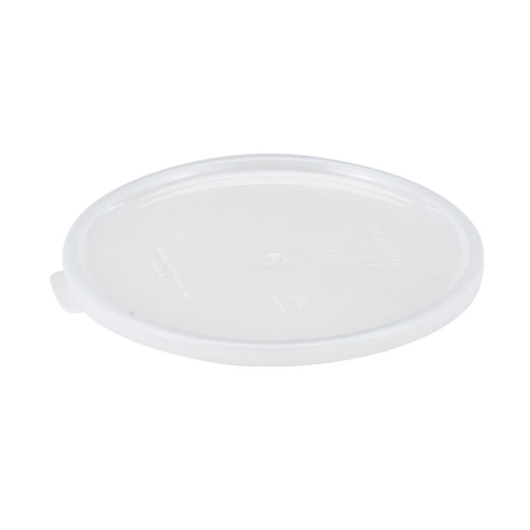 Tapa blanca para tarros transparentes de 1,4 y 2,4 L — Caja de 12 unidades