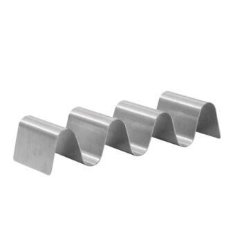 Soporte para 3 o 4 tacos TableCraft modelo TRS de acero inoxidable