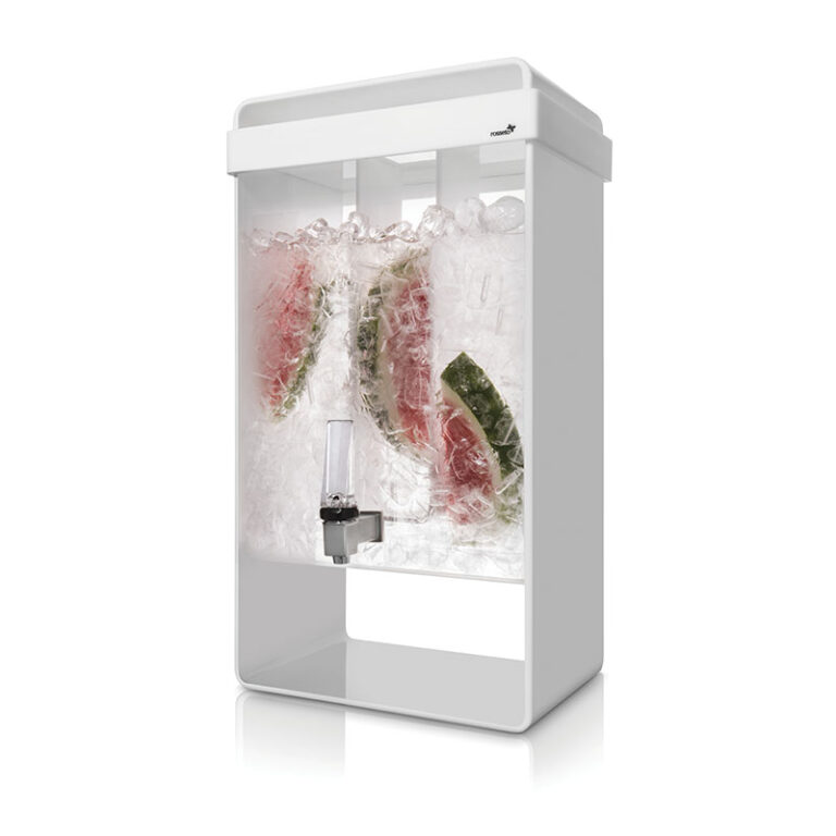 Dispensador de bebidas blanco con infusor de 20 L