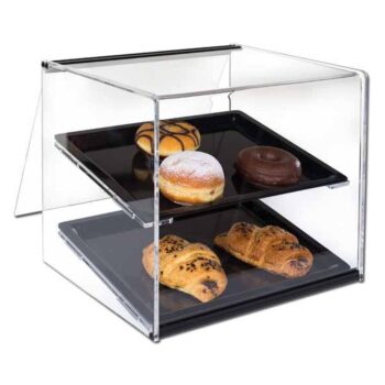 Vitrina de metacrilato con bandejas Gastronorm