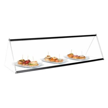 Vitrina neutra triangular para pinchos