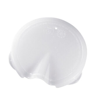 Tapa blanca redonda Cambro para decantadores de 0,5, 1 y 1,5 L, Ø 7,6 cm